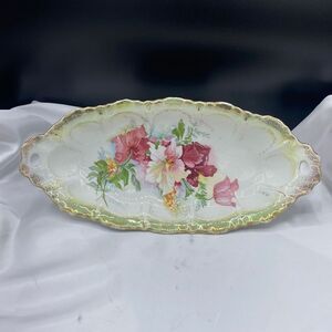 Antique Stinthal China Oval Celery Dish